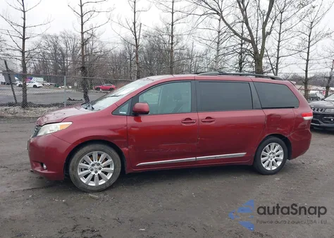 2011 Toyota Sienna Le from USA, damaged, VIN 5TDJK3DCXBS022009